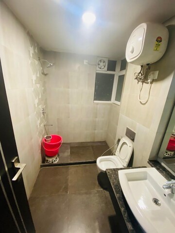 Bathroom in 3 BHK Apartment at Microtek Greenburg, Sector 86 – for Sale