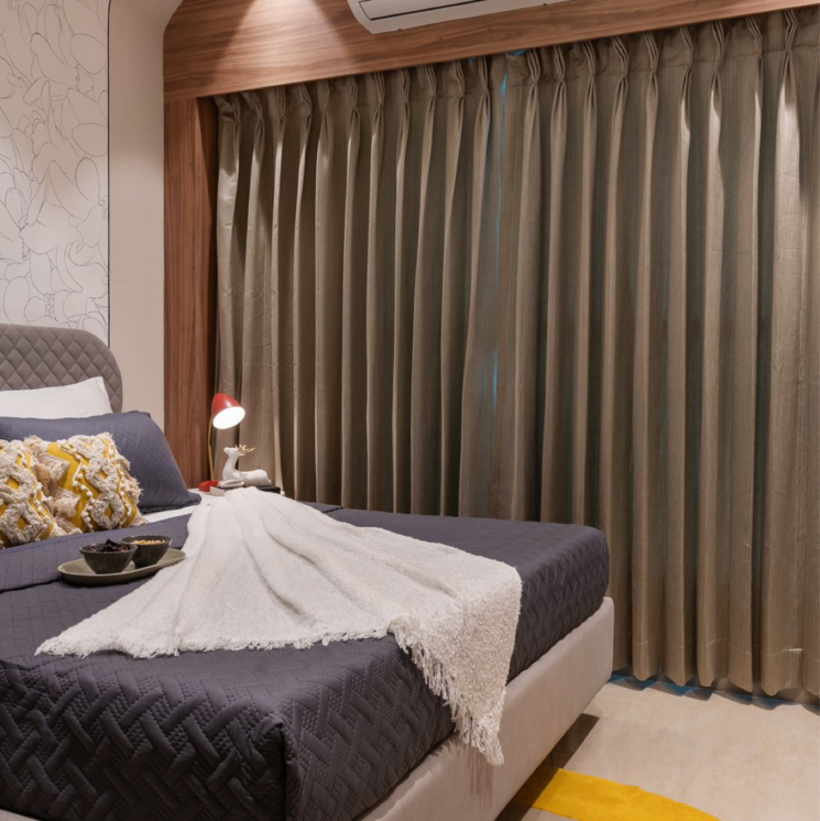 Bedroom, shree-samarth-aura 3 Bedroom 807 Sq.Ft. Apartment In Bhandup West Mumbai 7284530