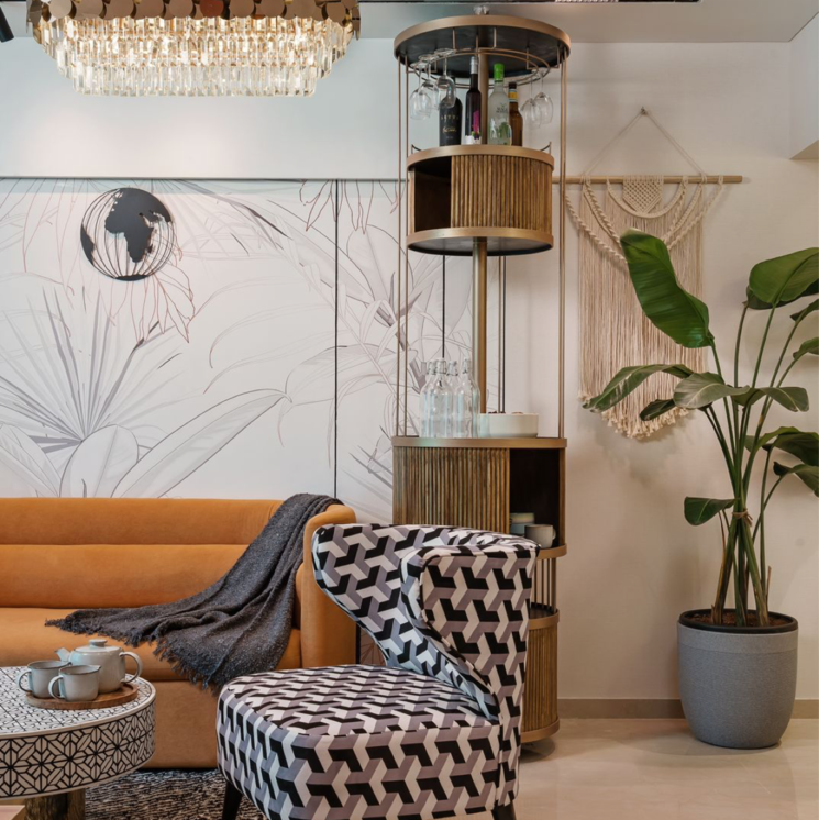 Living Room, shree-samarth-aura 3 Bedroom 807 Sq.Ft. Apartment In Bhandup West Mumbai 7284530