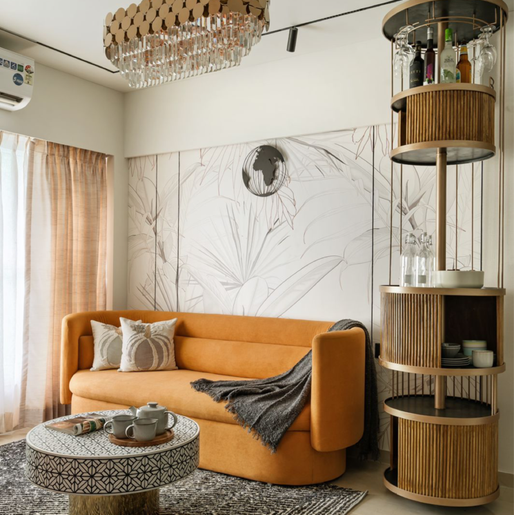 Living Room, shree-samarth-aura 3 Bedroom 807 Sq.Ft. Apartment In Bhandup West Mumbai 7284530