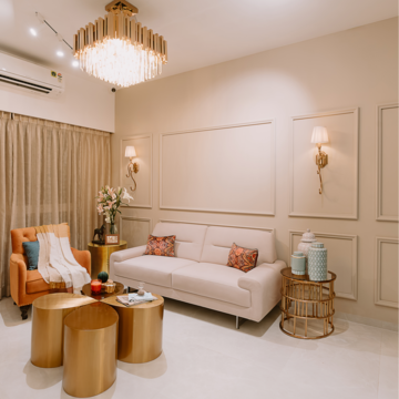 Living Room in 2 BHK Apartment at Satre Happynest, Sai Nagar – for Sale