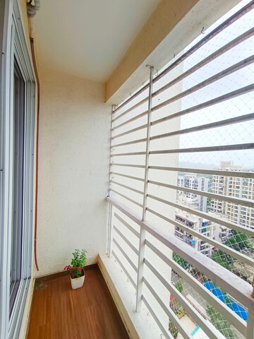 Balcony in 2 BHK Apartment at Salasar Woods, Mira Road – for Sale