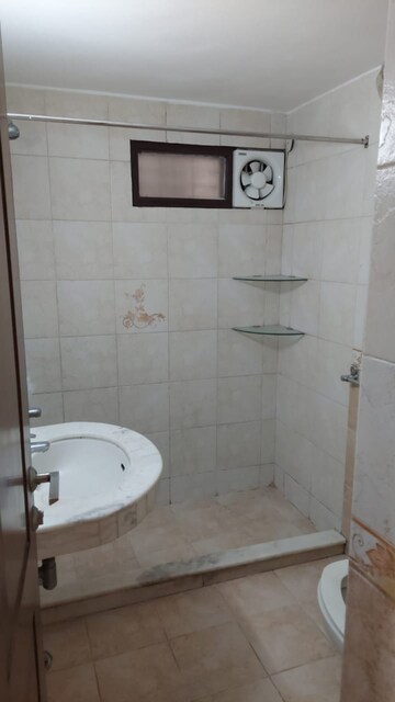 Bathroom in 3 BHK Apartment at Vasant Kunj – for Sale