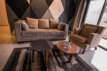 Living Room in 3 BHK Apartment at Bhatagaon – for Sale
