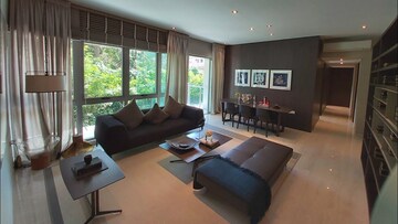 Living Room in 2 BHK Apartment at Sheth Auris Serenity Tower 1, Malad West – for Sale
