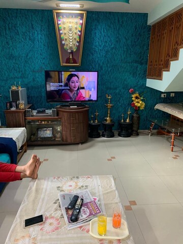 Living Room in 4 BHK Villa at Hebatpur – for Sale