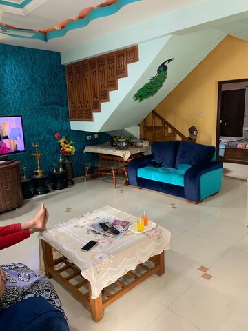 Living Room in 4 BHK Villa at Hebatpur – for Sale