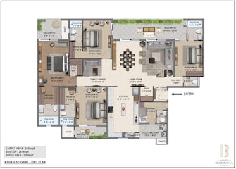 3 BHK Apartment For Resale in Aerocity Mohali  7286143