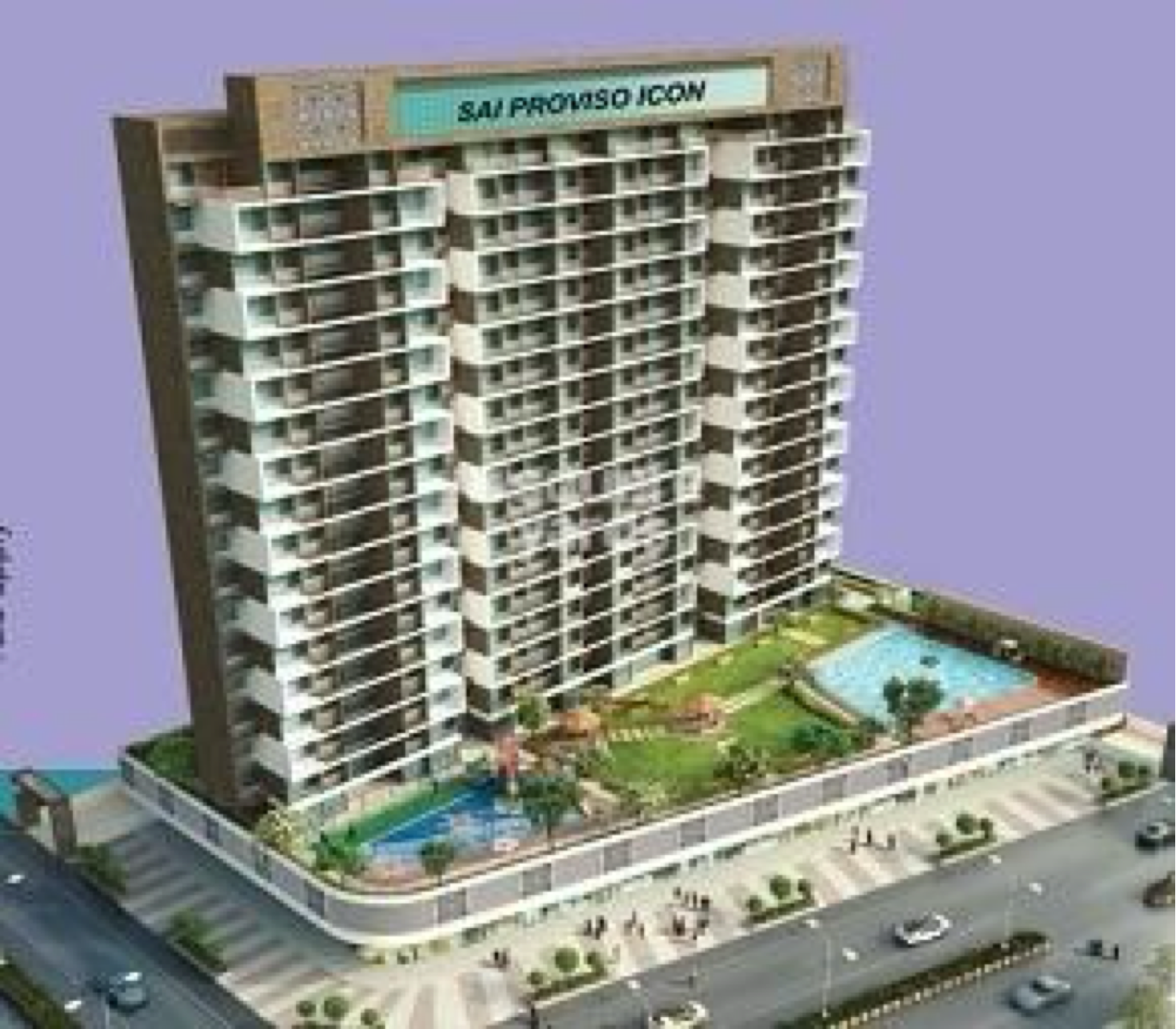 1 BHK Apartment For Resale in Sai Proviso Icon Kalamboli Sector 16 Navi Mumbai  7286364