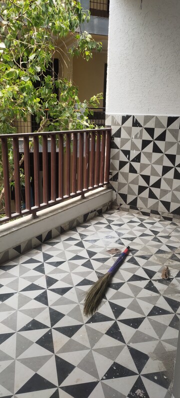 Staircase in 3 BHK Builder Floor at Defence Enclave Noida, Sector 44 – for Sale