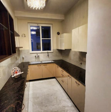Kitchen in 1 BHK Apartment at Aerocity – for Sale