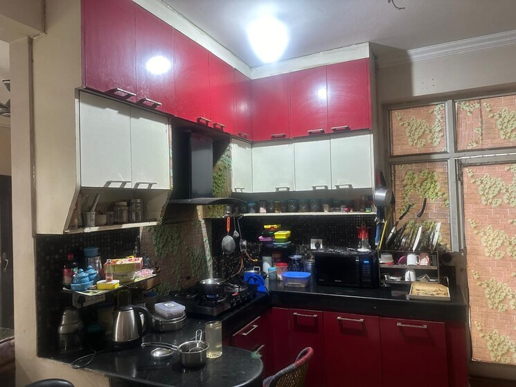 Kitchen, paramount-symphony 2.5 Bedroom 1425 Sq.Ft. Apartment In Sain Vihar Ghaziabad 7286431