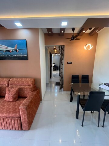 Living Room in 2 BHK Apartment at Puranik City, Kasarvadavali – for Sale