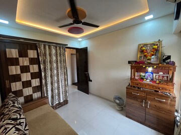 Living Room in 2 BHK Apartment at Puranik City, Kasarvadavali – for Sale