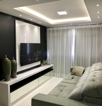 Living Room in 2 BHK Apartment at Dwarka – for Sale