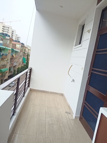 Balcony in 3 BHK Apartment at Shri Devaji Residency, Dhakoli Village – for Sale
