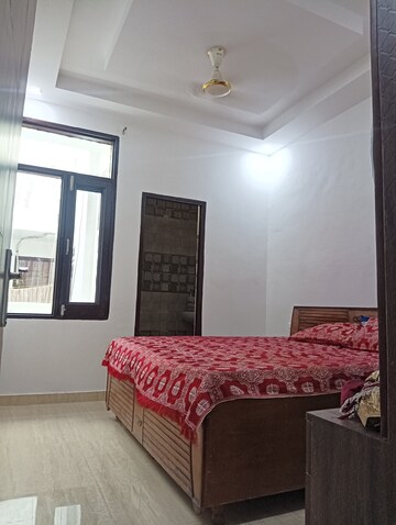 Bedroom in 3 BHK Apartment at Shri Devaji Residency, Dhakoli Village – for Sale