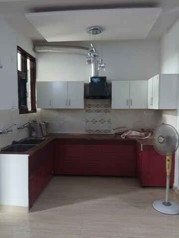 Kitchen in 3 BHK Apartment at Shri Devaji Residency, Dhakoli Village – for Sale