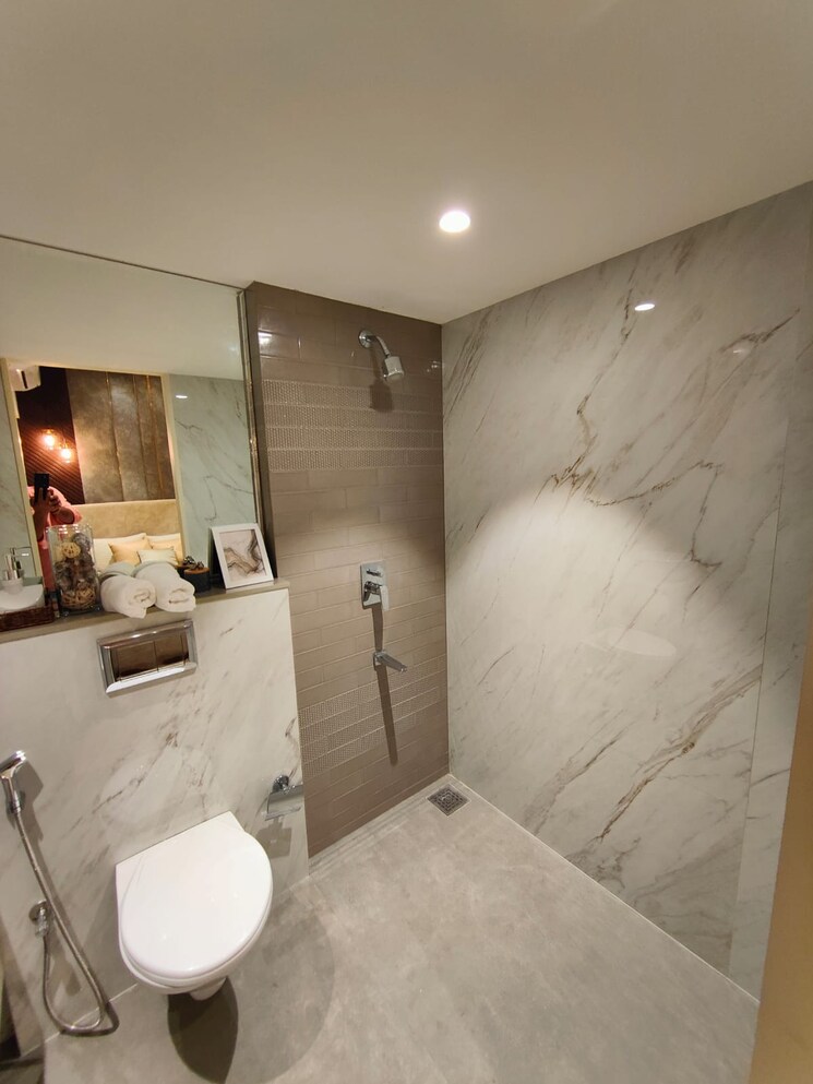 Bathroom, godrej-nirvaan 2 Bedroom 631 Sq.Ft. Builder Floor In Themghar Thane 7286882