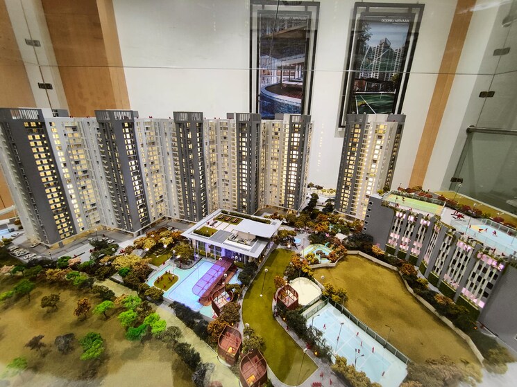 Master Plan, godrej-nirvaan 2 Bedroom 631 Sq.Ft. Builder Floor In Themghar Thane 7286882