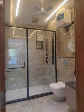 Bathroom in 4 BHK Builder Floor at Ansal Sushant Lok I, Sector 43 – for Sale