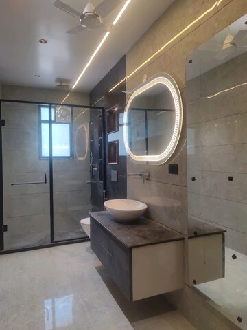 Bathroom in 4 BHK Builder Floor at Ansal Sushant Lok I, Sector 43 – for Sale