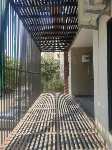 Balcony in 4 BHK Builder Floor at Ansal Sushant Lok I, Sector 43 – for Sale