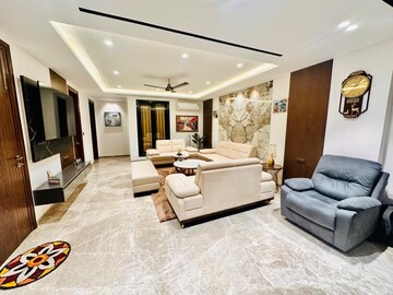 Living Room in 3.5 BHK Builder Floor at Dwarka – for Sale