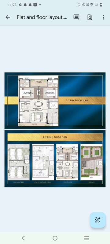 Master Plan in 2 BHK Builder Floor at Smart World Gems, Sector 89 – for Sale