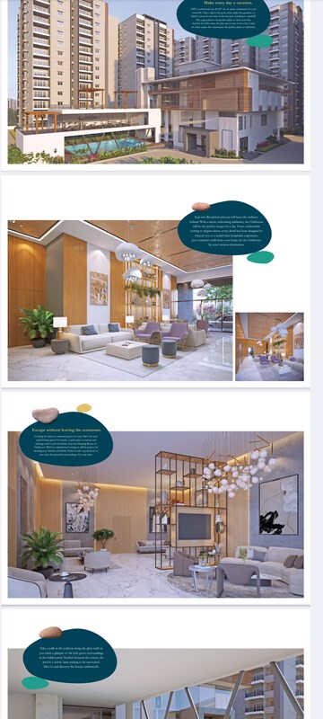 3 BHK Apartment – Exterior View View at EIPL Corner Stone, Gandipet - for Sale
