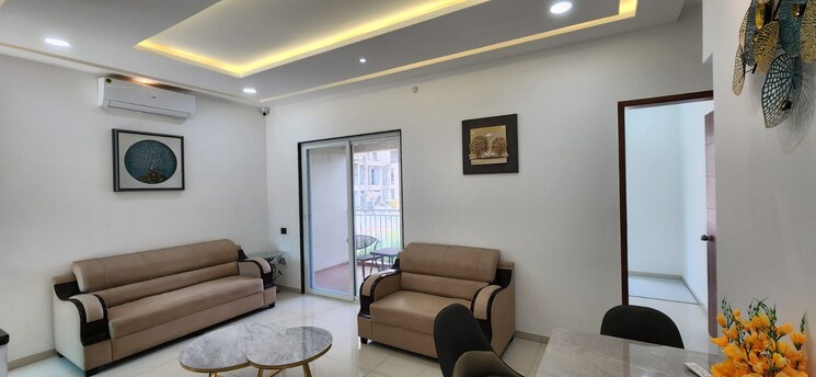 Living Room, adhya-radhakrishna 2 Bedroom 684 Sq.Ft. Apartment In Moshi Pune 7288031