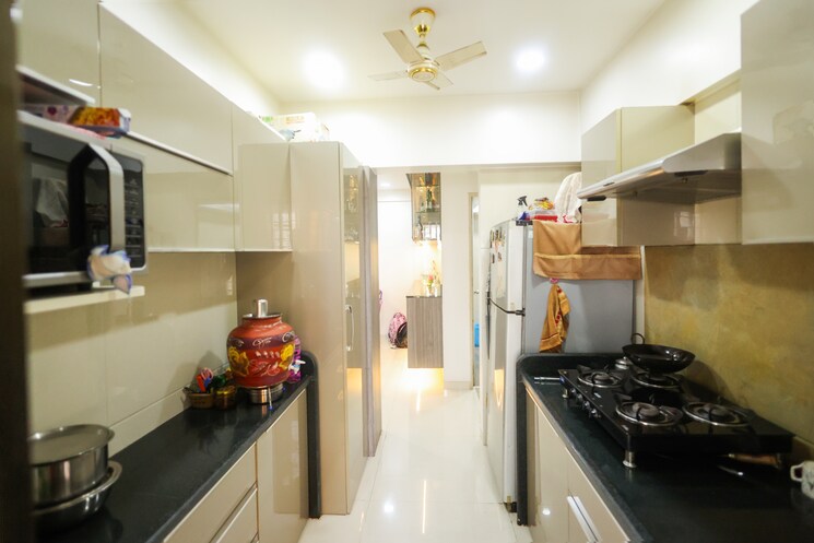Kitchen, unique-greens-ghodbunder-road 2 Bedroom 700 Sq.Ft. Apartment In Ghodbunder Road Thane 7288276