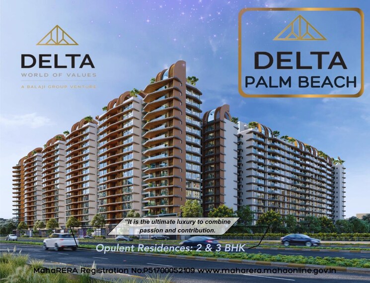 Exterior View, delta-palmbeach 4 Bedroom 1897 Sq.Ft. Builder Floor In Sector 46a Nerul Navi Mumbai 7288407