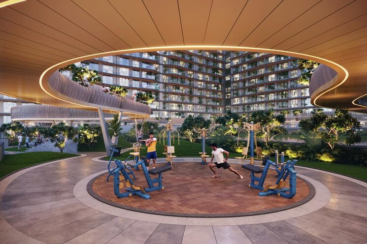 Gym, delta-palmbeach 4 Bedroom 1897 Sq.Ft. Builder Floor In Sector 46a Nerul Navi Mumbai 7288407