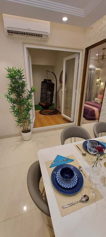 Master Bedroom in 3 BHK Apartment at Raghav Paradise, Borivali East – for Sale