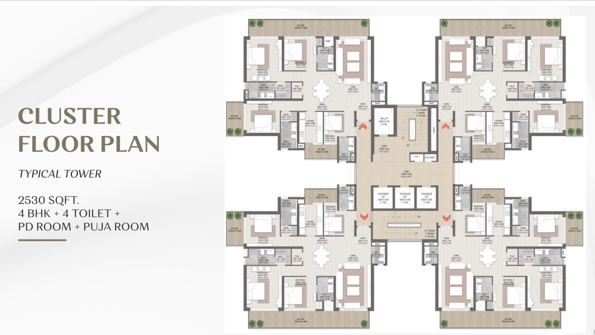 4 BHK Apartment For Resale in Sector 90 Gurgaon  7288559