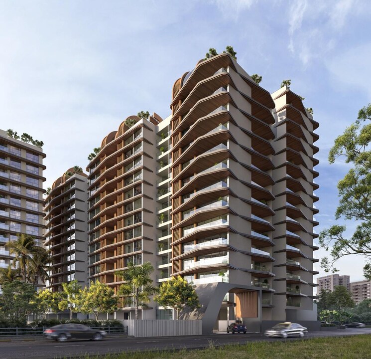 Exterior View, delta-palmbeach 4 Bedroom 2351 Sq.Ft. Builder Floor In Sector 46a Nerul Navi Mumbai 7288596