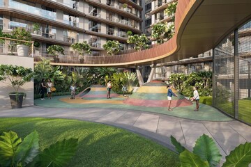 4 BHK Builder Floor – Exterior View View at Delta Palmbeach, Sector 46a Nerul - for Sale