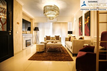 Bedroom in 3 BHK Apartment at Sushma Valencia, International Airport Road – for Sale