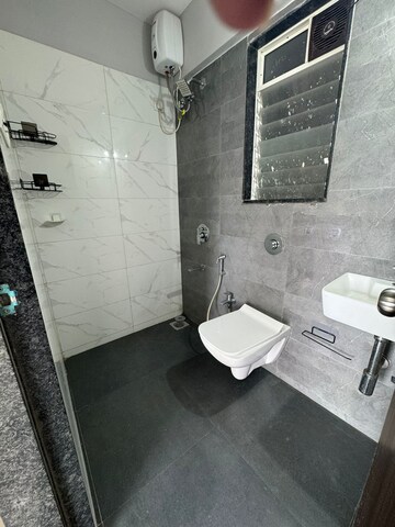 Bathroom in 1 BHK Apartment at Lotus Residency Goregaon West, Goregaon West – for Sale