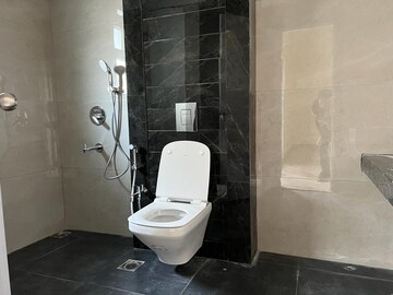 Bathroom in 3 BHK Apartment at Prestige High Fields, Gachibowli – for Sale