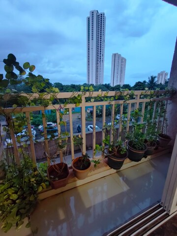 Balcony in 1 BHK Apartment at Laabh Shubh Sanket Complex, Ghodbunder Road – for Sale