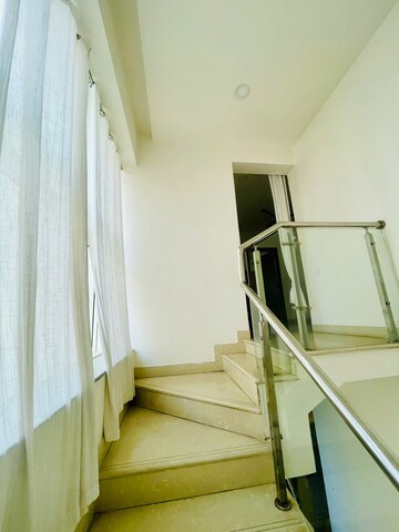 Staircase in 3 BHK Apartment at Golf Edge, Gachibowli – for Sale