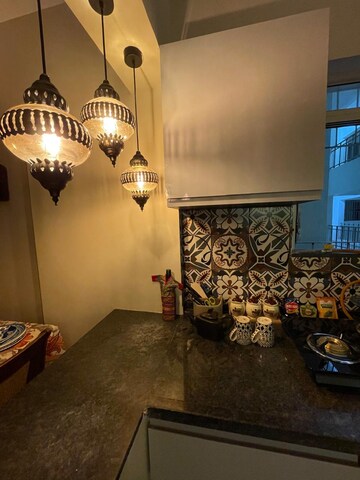 Living Room in 2.5 BHK Apartment at Abhinav Pebbles Urbania, Bavdhan – for Sale