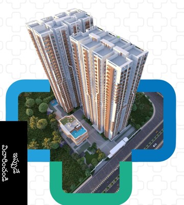 3 BHK Apartment – Exterior View View at Nallagandla - for Sale
