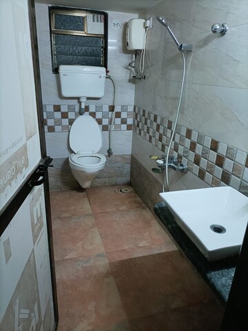 Bathroom in 2 BHK Apartment at Mohak City, Virar East – for Sale