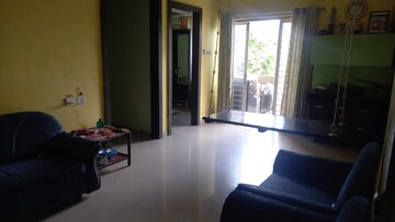 Living Room in 3 BHK Apartment at Kamdhenu Jasmine CHS, Pimple Saudagar – for Sale