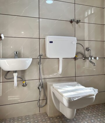 Bathroom in 1 BHK Apartment at Swastik Epitome, Virar East – for Sale