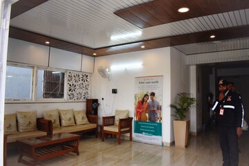 Living Room in 3 BHK Apartment at Super Realtech Oxy Homez, Defence Colony – for Sale