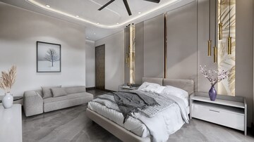 Bedroom in 4 BHK Builder Floor at Paschim Vihar – for Sale